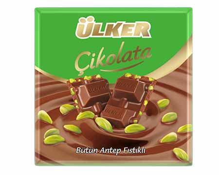 Antep Fıstıklı Çikolata ` Bitter Kaç Kalori