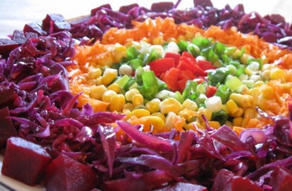 Gökkuşağı Salatası Kaç Kalori