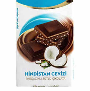 Hindistan Cevizli Sütlü Çikolata Kaç Kalori