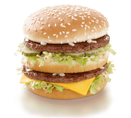 Mcdonald&#39;s Big Mac Kaç Kalori