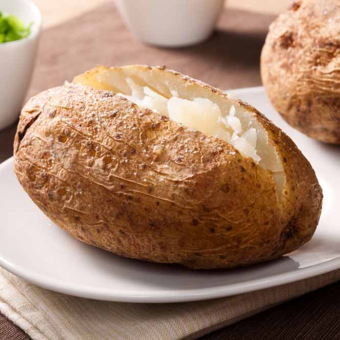 Patates Kabuğu ile Pişmiş Sadece İçi Kaç Kalori