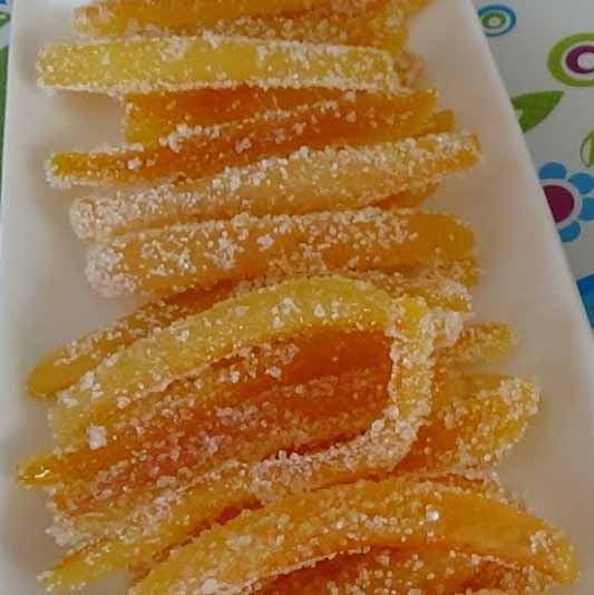 Portakal Kabuğu Şekerlemesi Kaç Kalori
