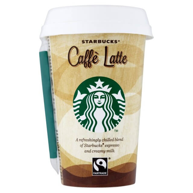 Starbucks, Caffe Latte, Yarım Yağlı Süt Kaç Kalori