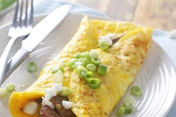  Keçi Peynirli Mantarlı Omlet Kaç Kalori